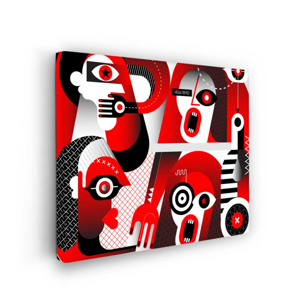 Picasoul - Picasoul Curated - Expressive Faces 3 - Wall Decor