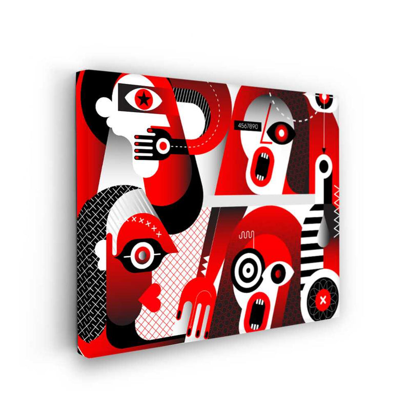 Picasoul - Picasoul Curated - Expressive Faces 3 - Wall Decor