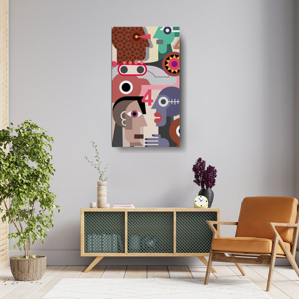 Faces In Abstract