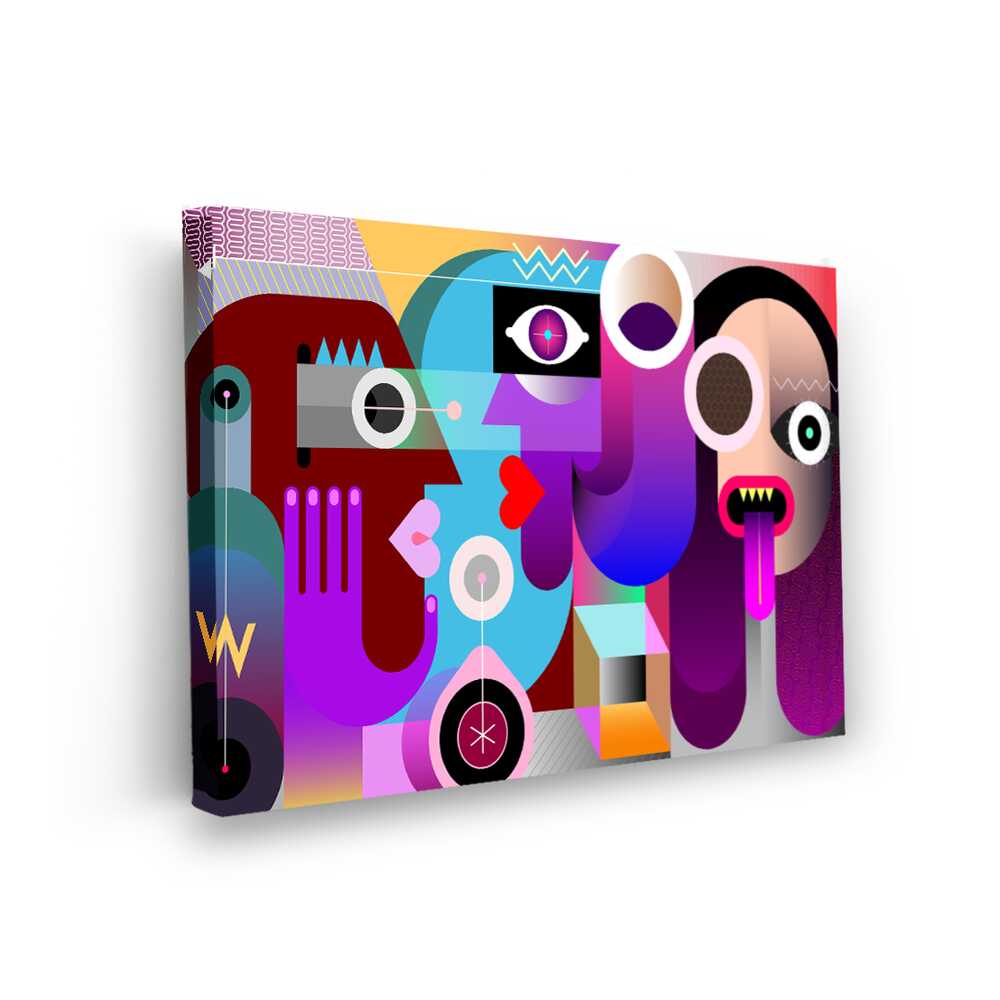 Picasoul - Picasoul Curated - Vibrant Encounters 2 - Wall Decor