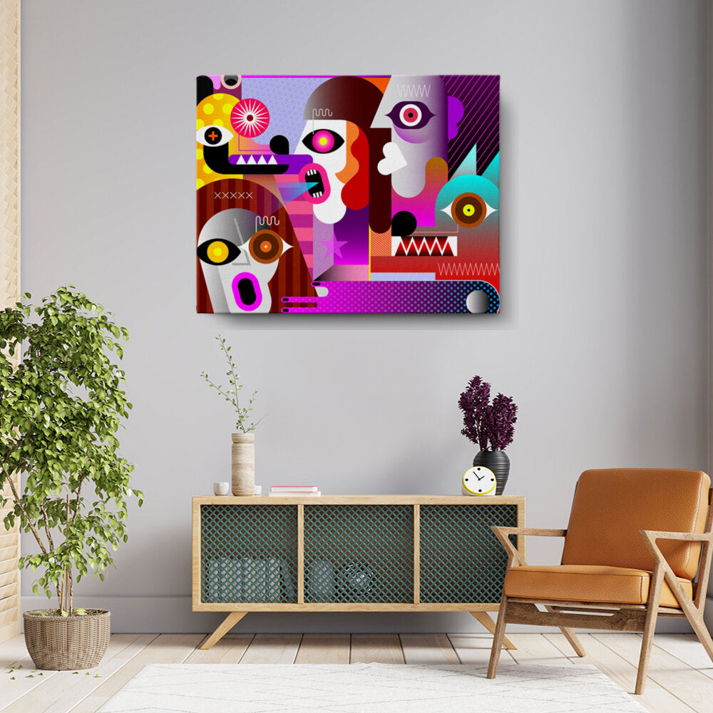 Vibrant Faces 7