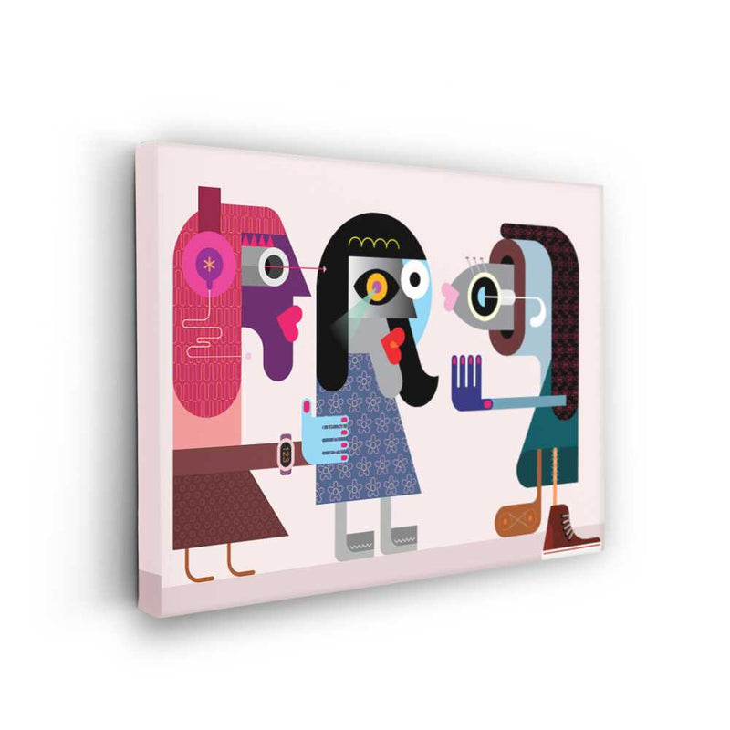 Picasoul - Picasoul Curated - Abstract Conversation 2 - Wall Decor