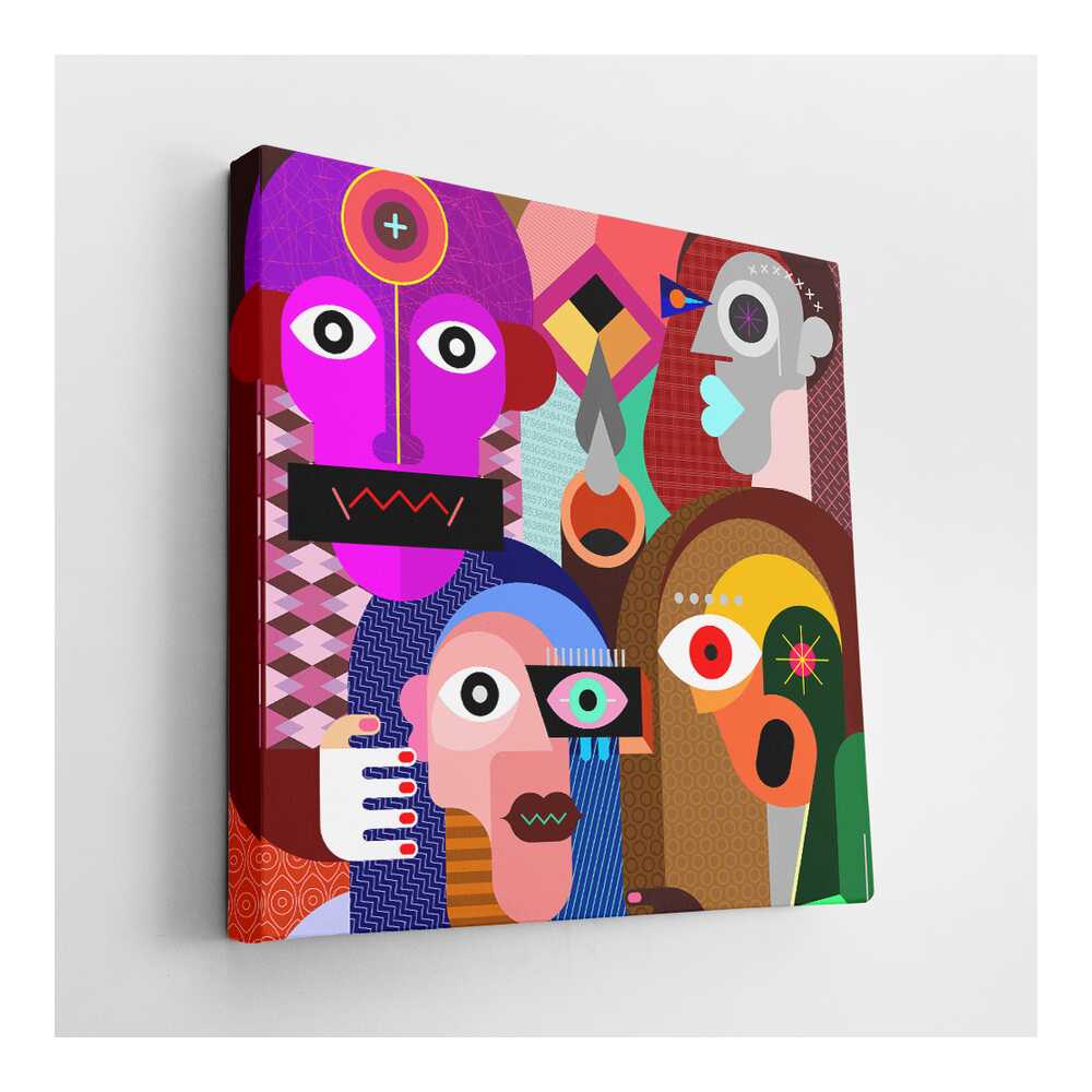 Picasoul - Picasoul Curated - Faces Of Expression 6 - Wall Decor