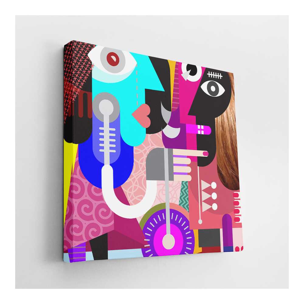 Picasoul - Picasoul Curated - Faces In Color 4 - Wall Decor