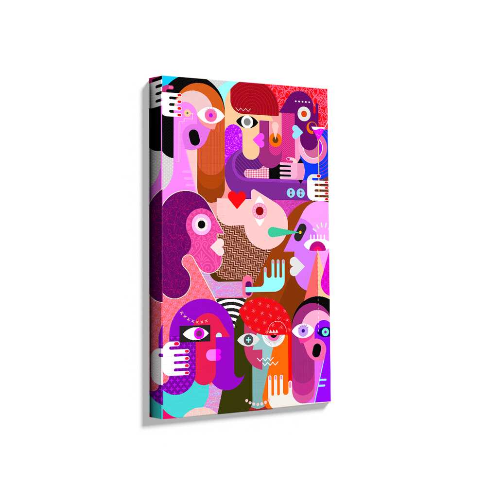Picasoul - Picasoul Curated - Colorful Expressions 1 - Wall Decor