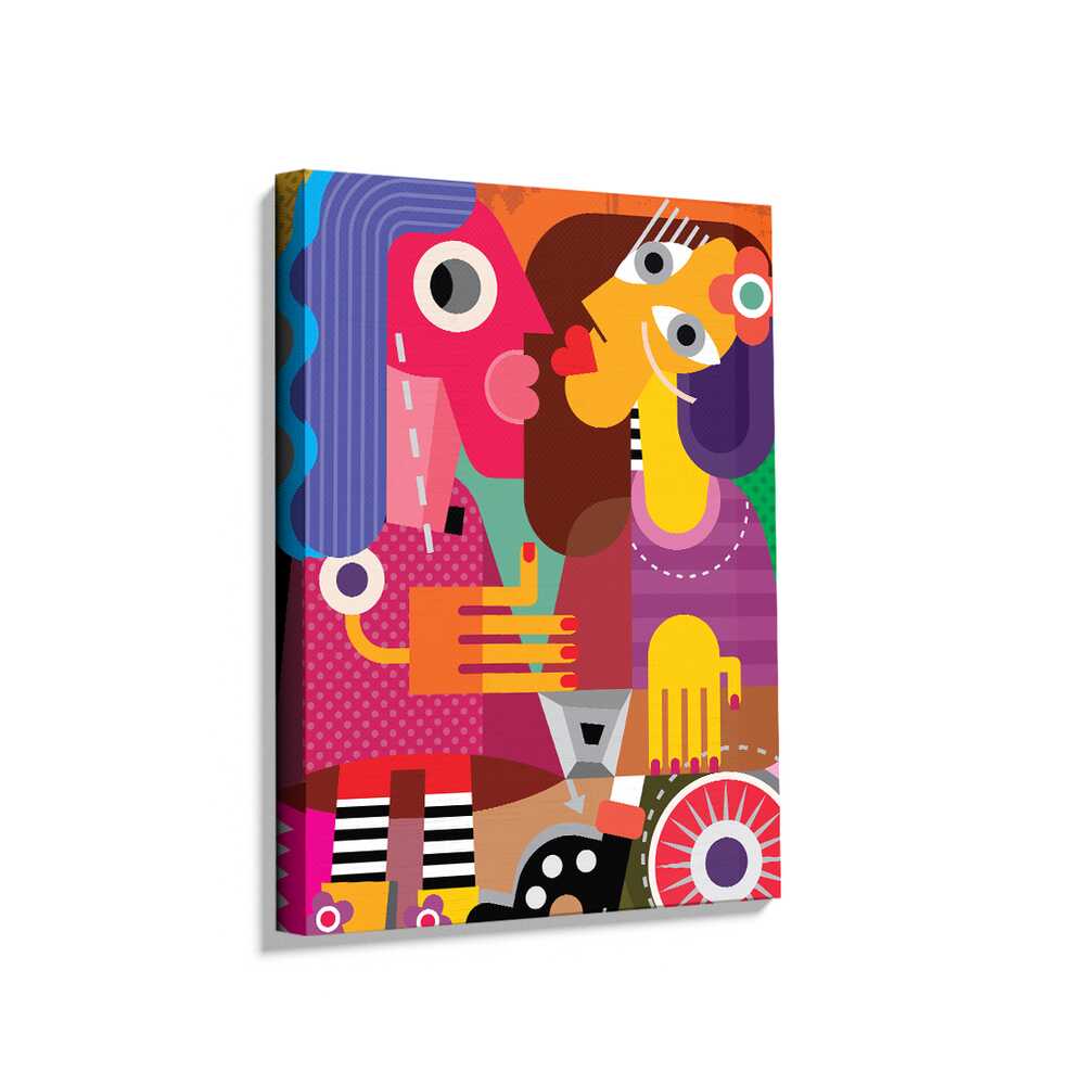 Picasoul - Picasoul Curated - Colorful Embrace 2 - Wall Decor