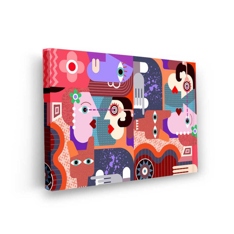Picasoul - Picasoul Curated - Faces In Color 5 - Wall Decor