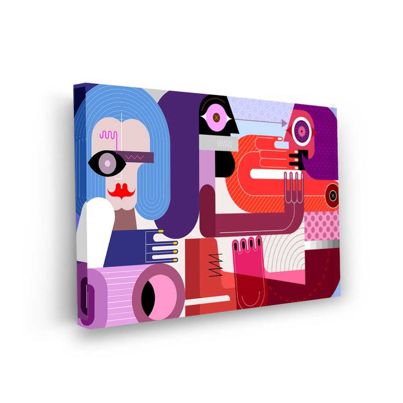 Picasoul - Picasoul Curated - Abstract Conversationalists - Wall Decor