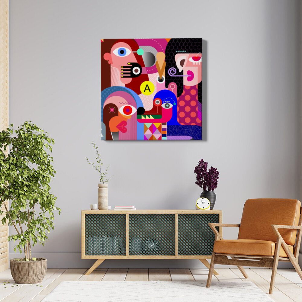 Abstract Faces 3