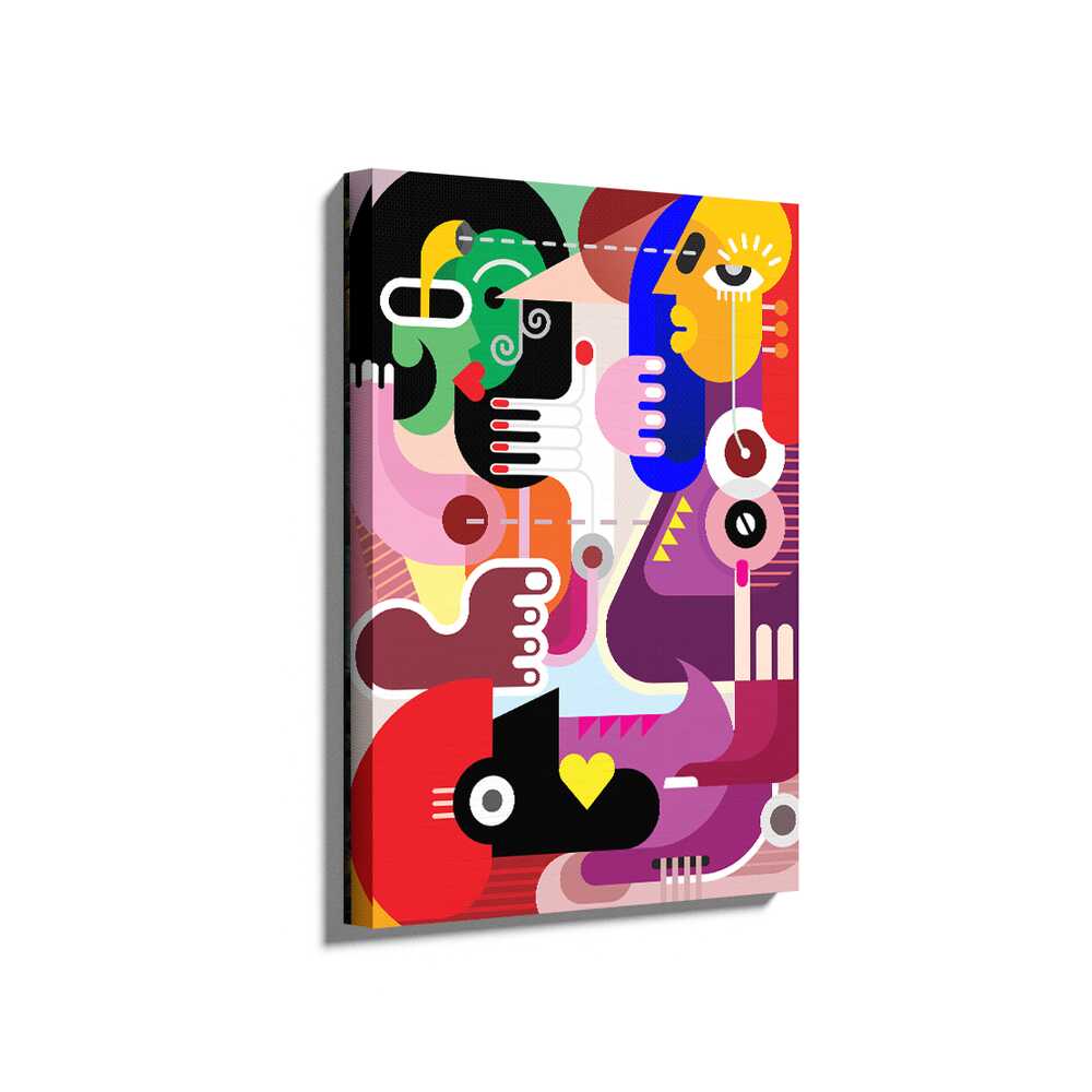 Picasoul - Picasoul Curated - Abstract Connection 2 - Wall Decor