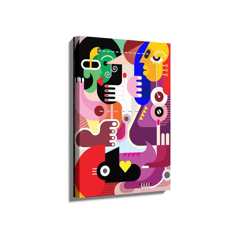 Picasoul - Picasoul Curated - Abstract Connection 2 - Wall Decor