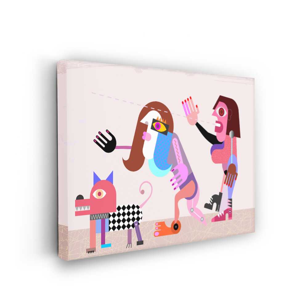 Picasoul - Picasoul Curated - Playful Figures - Wall Decor