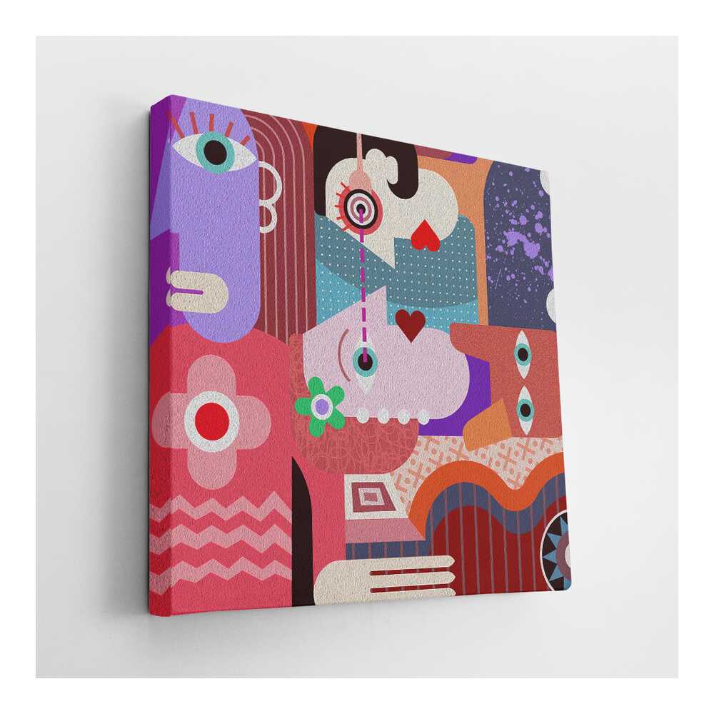 Picasoul - Picasoul Curated - Colorful Connections 1 - Wall Decor