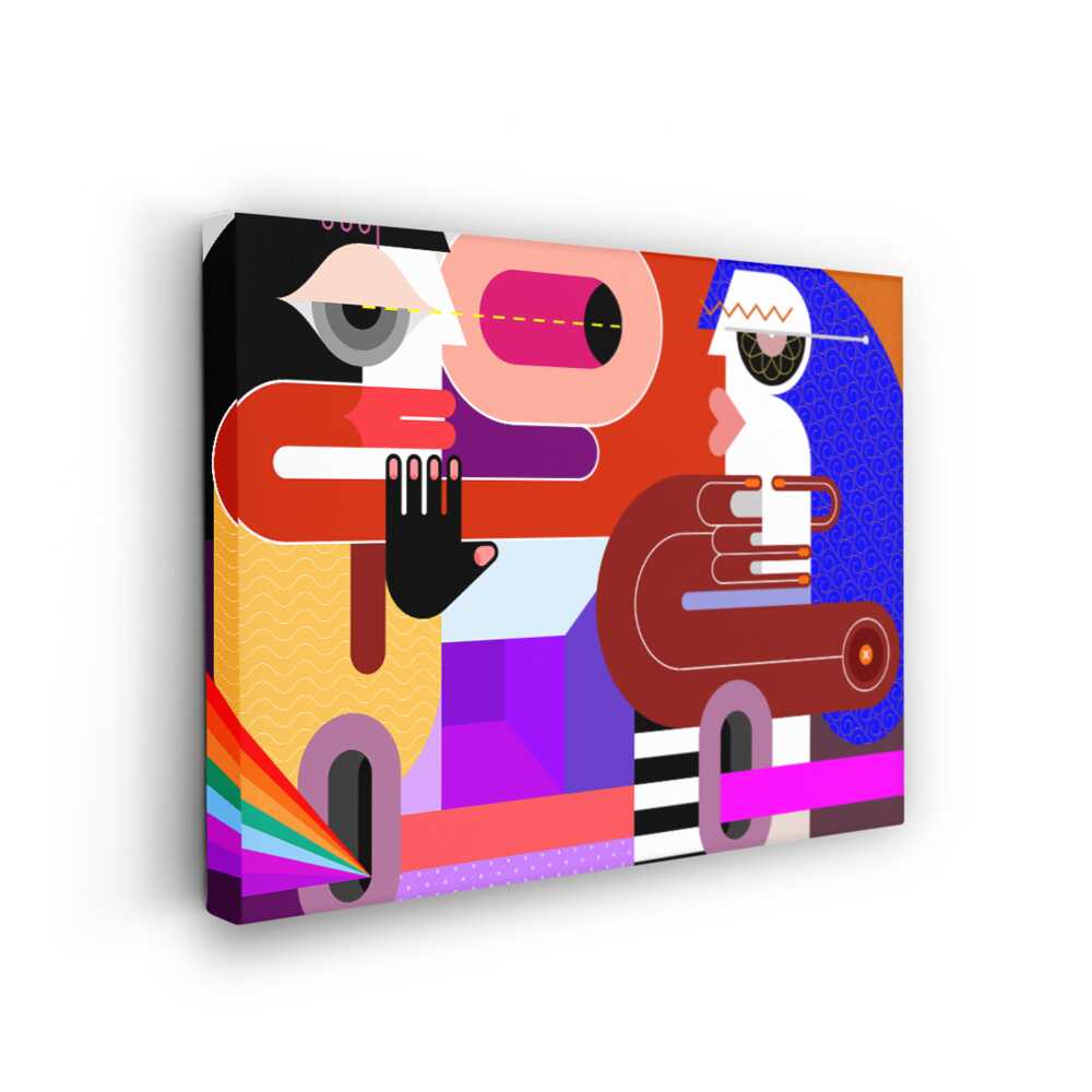 Picasoul - Picasoul Curated - Dialogue Of Shapes - Wall Decor