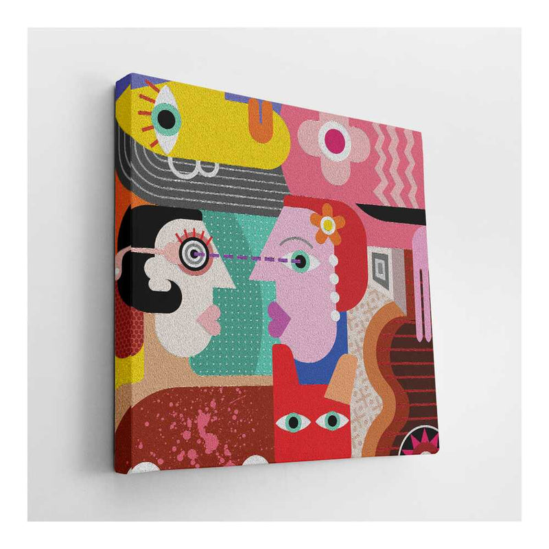 Picasoul - Picasoul Curated - Faces And Forms 2 - Wall Decor