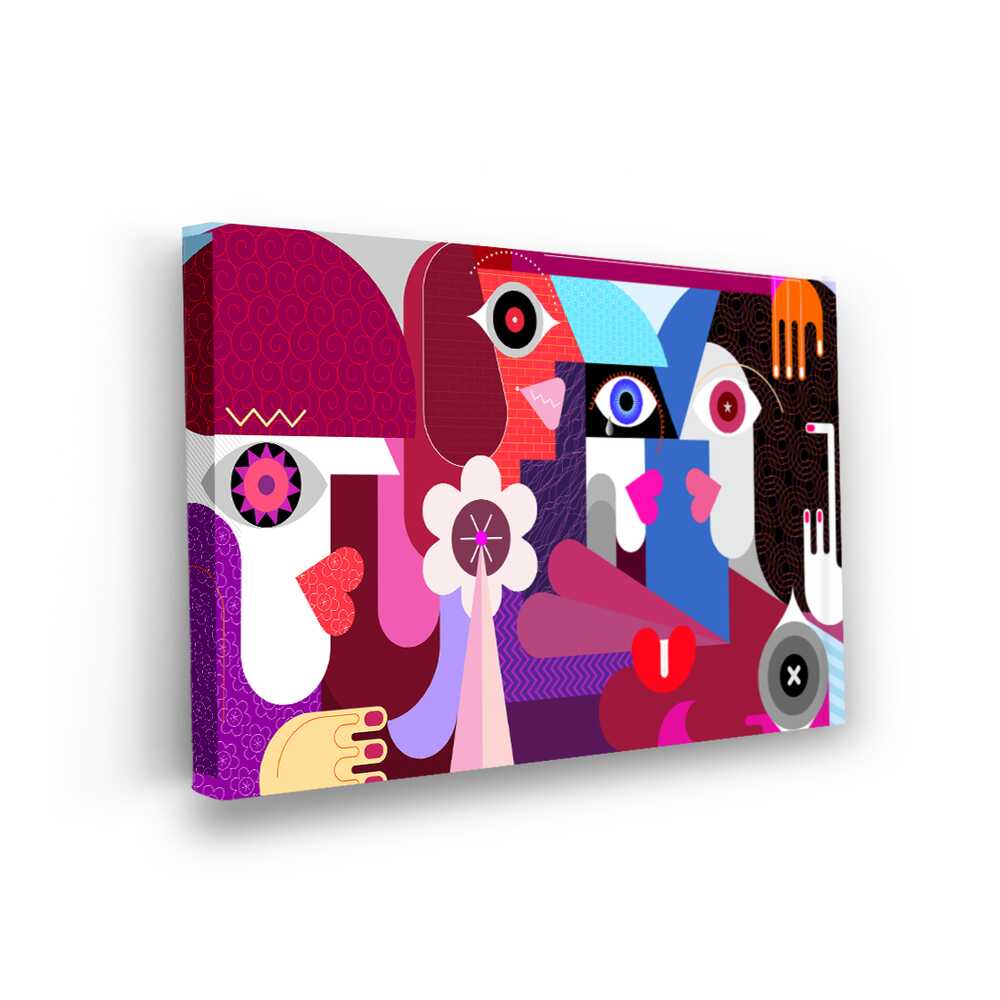 Picasoul - Picasoul Curated - Faces And Forms 1 - Wall Decor