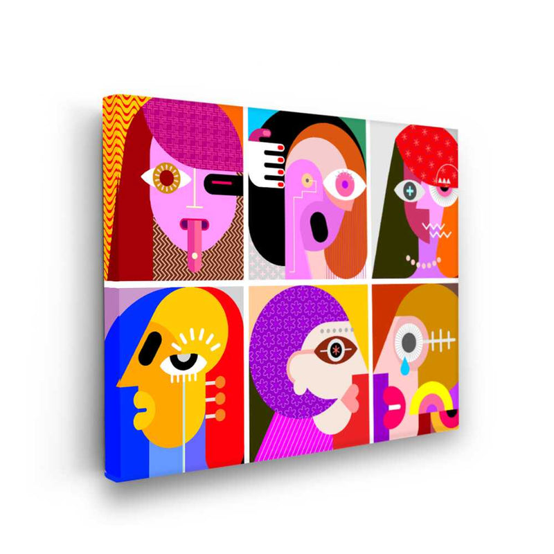 Picasoul - Picasoul Curated - Playful Portraits - Wall Decor