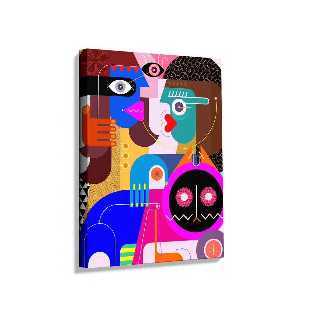 Picasoul - Picasoul Curated - Abstract Faces 2 - Wall Decor