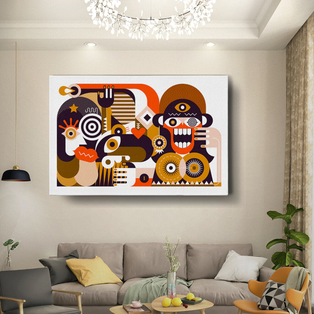 Vibrant Faces 6