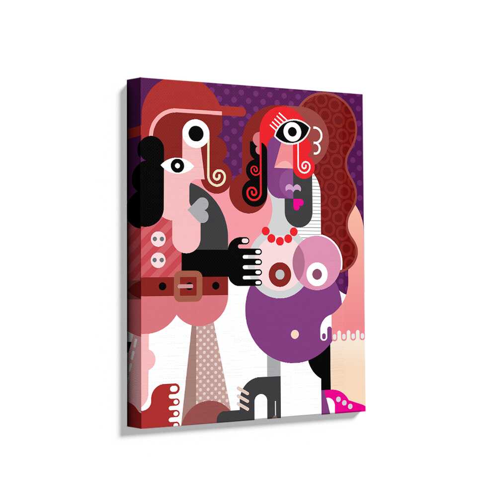 Picasoul - Picasoul Curated - Abstract Embrace 2 - Wall Decor