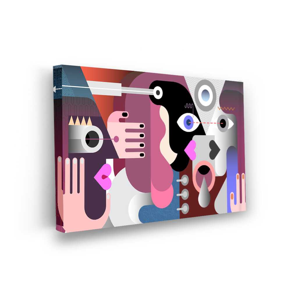 Picasoul - Picasoul Curated - Emotional Faces 2 - Wall Decor