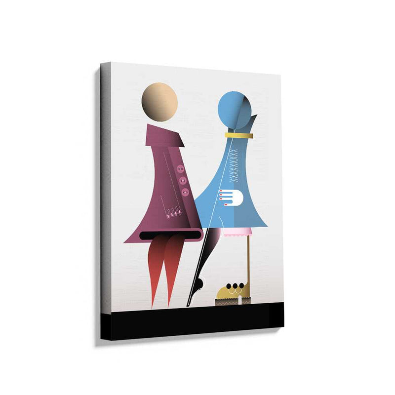 Picasoul - Picasoul Curated - Stylized Figures In Color - Wall Decor
