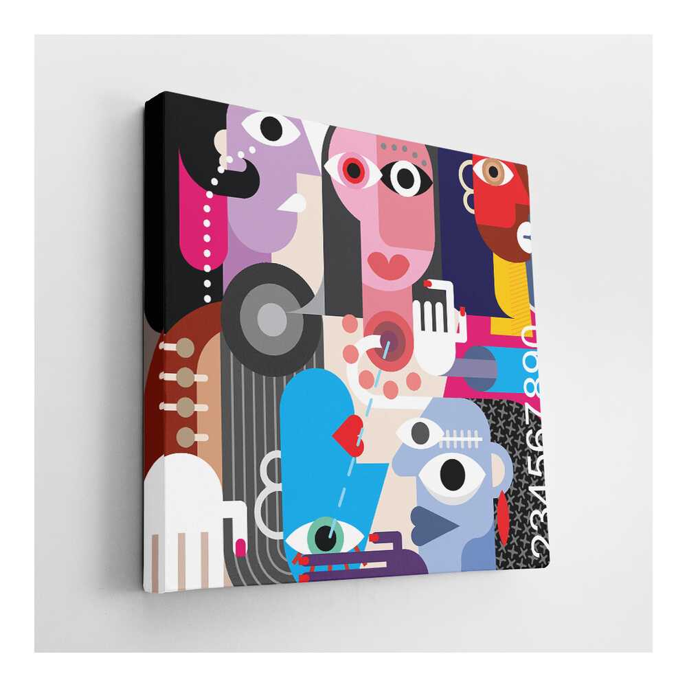 Picasoul - Picasoul Curated - Faces In Color 2 - Wall Decor
