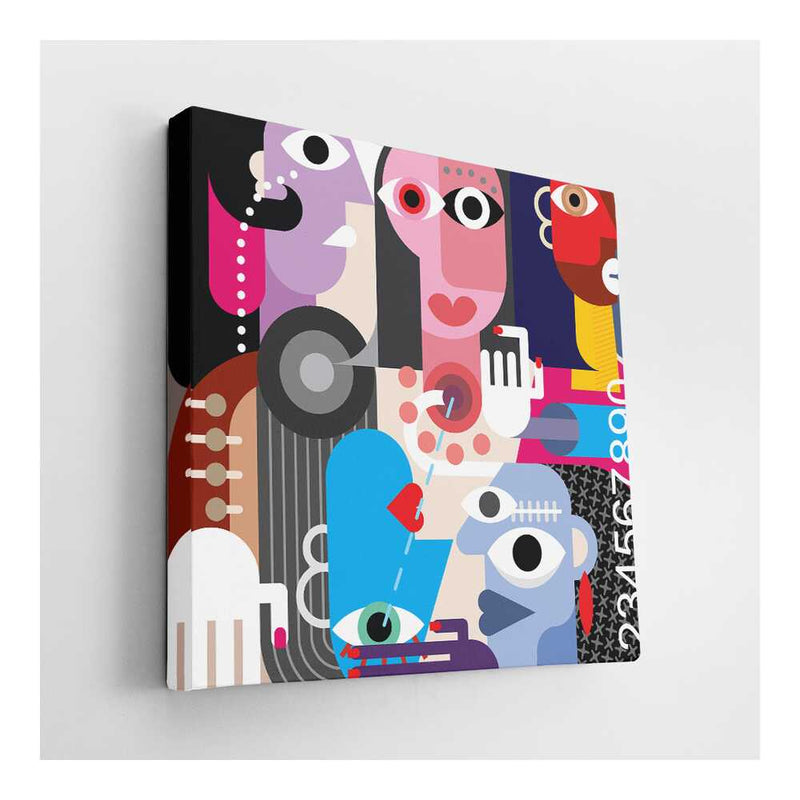 Picasoul - Picasoul Curated - Faces In Color 2 - Wall Decor