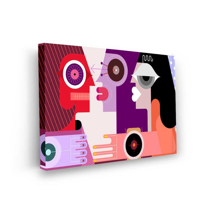 Picasoul - Picasoul Curated - Conversations In Color 1 - Wall Decor