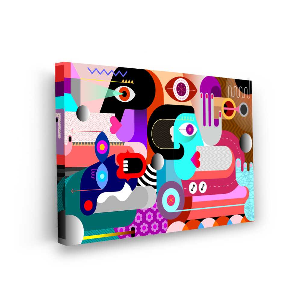 Picasoul - Picasoul Curated - Faces Of Color 1 - Wall Decor