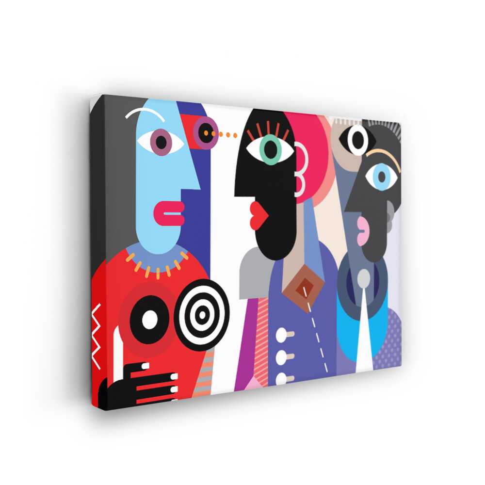 Picasoul - Picasoul Curated - Stylized Faces - Wall Decor