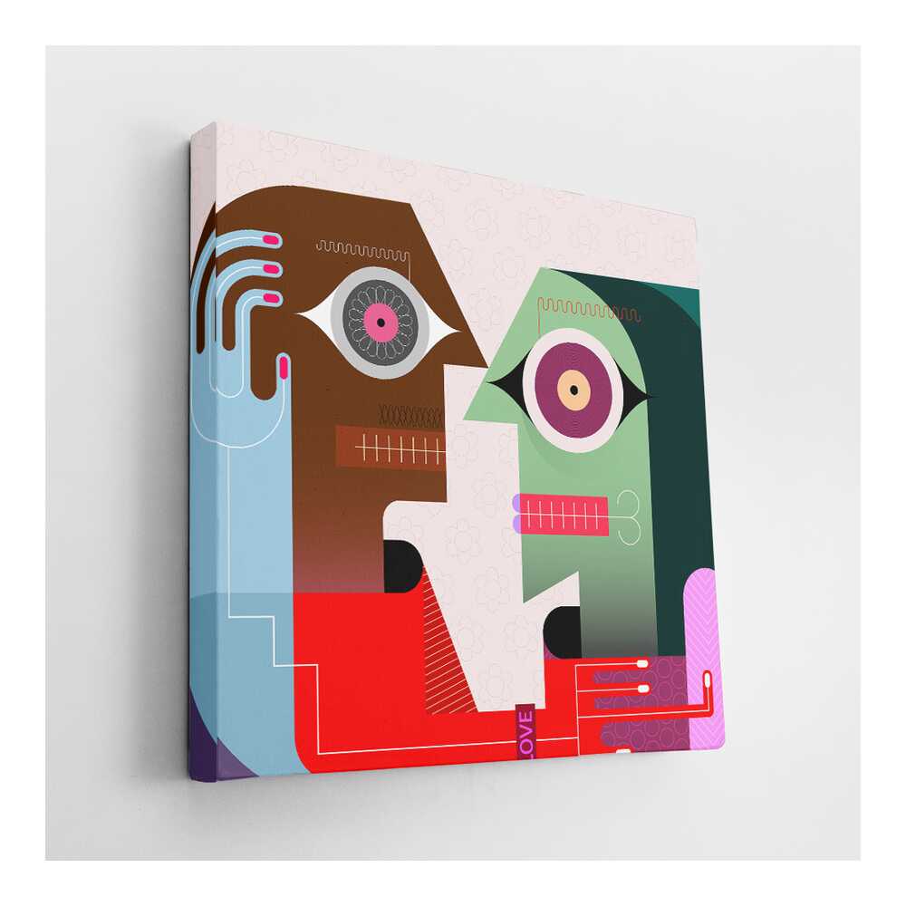 Picasoul - Picasoul Curated - Lovers In Abstract - Wall Decor