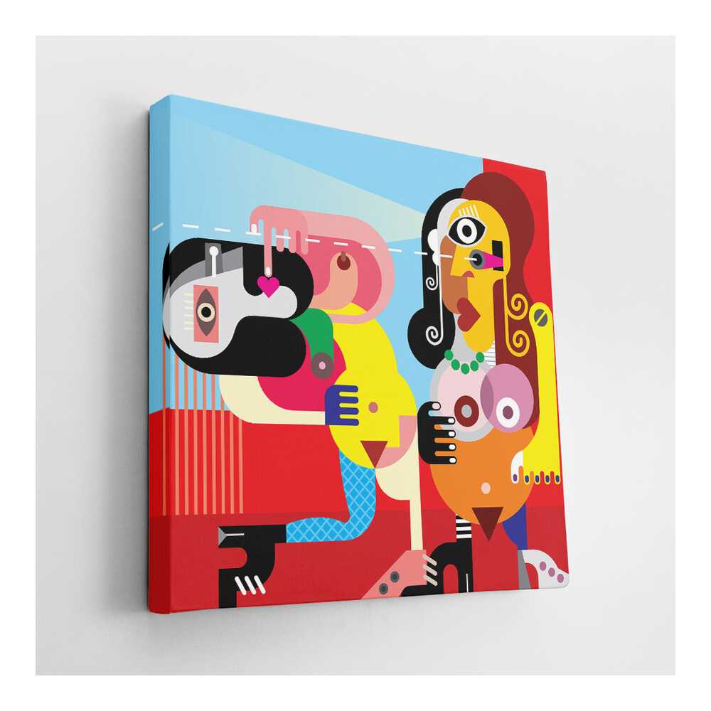 Picasoul - Picasoul Curated - Playful Embrace - Wall Decor