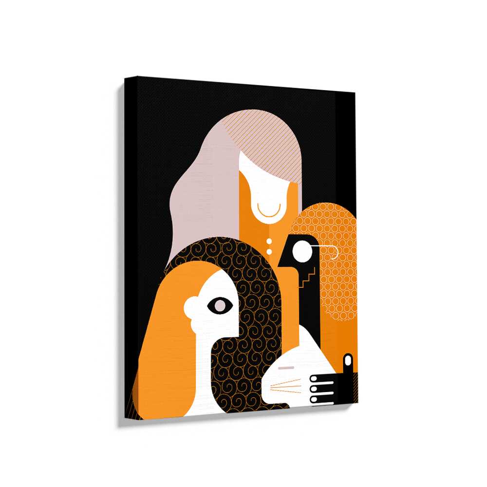 Picasoul - Picasoul Curated - Faces In Harmony 2 - Wall Decor