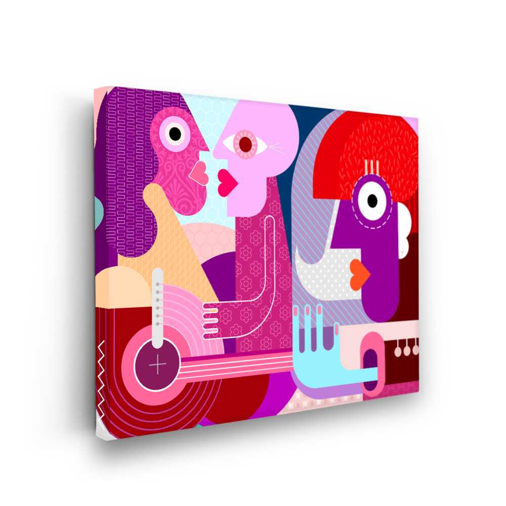 Picasoul - Picasoul Curated - Colorful Embrace 1 - Wall Decor