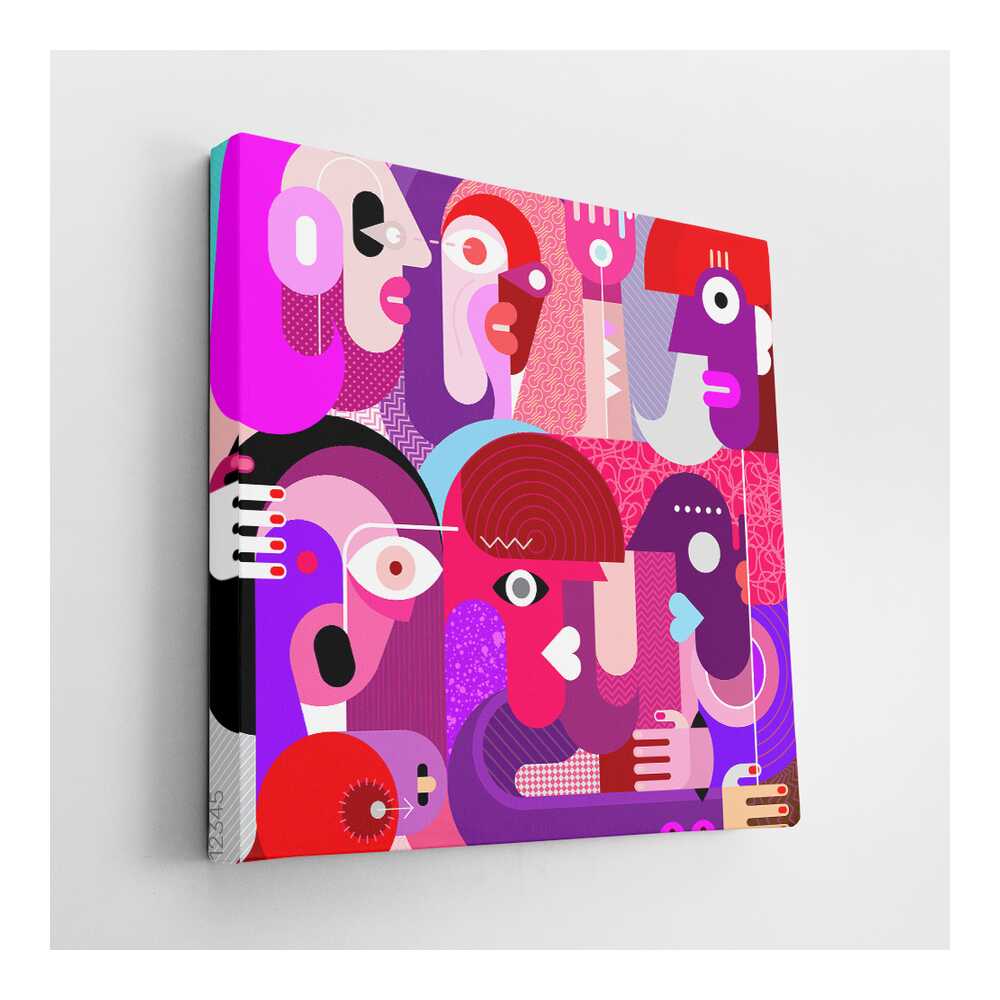 Picasoul - Picasoul Curated - Colorful Conversations 3 - Wall Decor