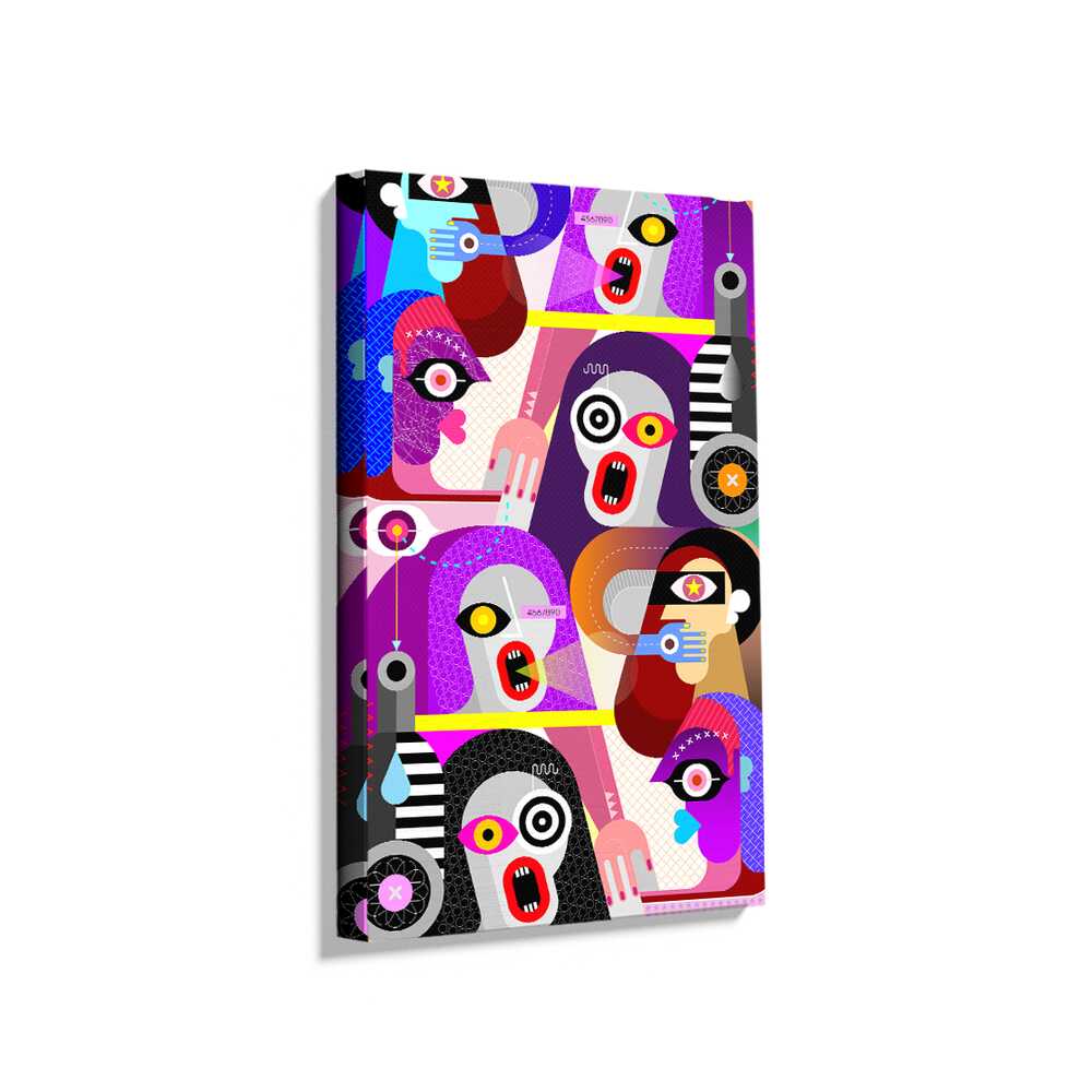 Picasoul - Picasoul Curated - Faces Of Expression 2 - Wall Decor