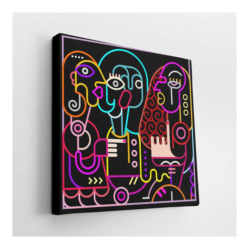 Picasoul - Picasoul Curated - Vibrant Encounters 1 - Wall Decor