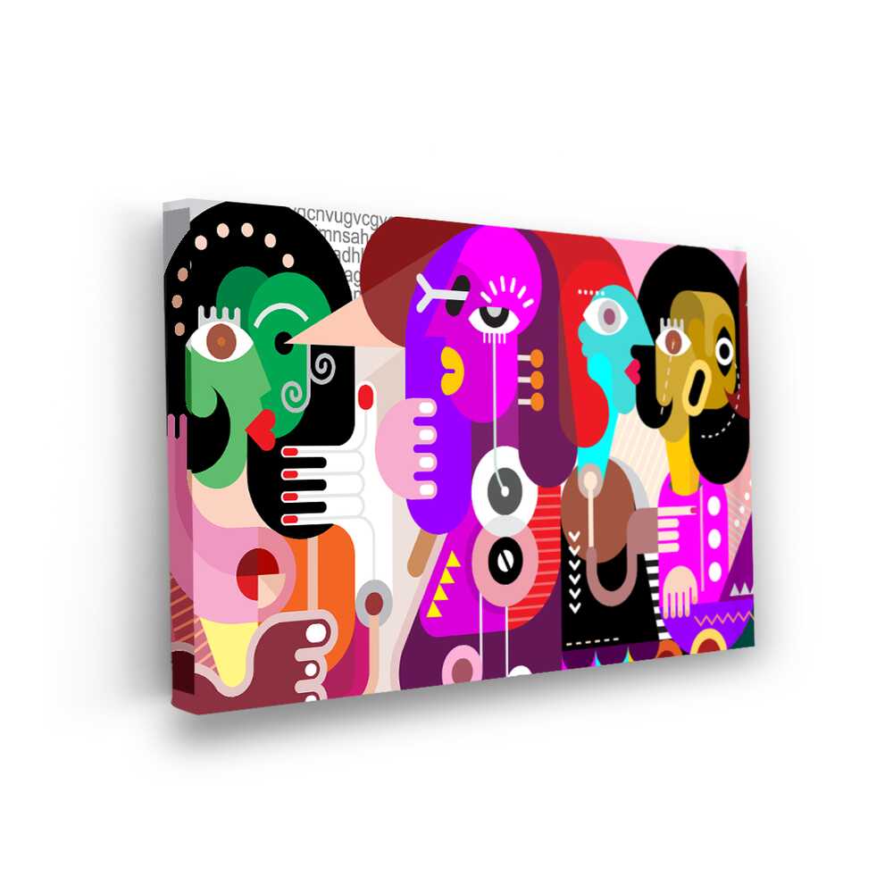 Picasoul - Picasoul Curated - Colorful Abstract Figures - Wall Decor