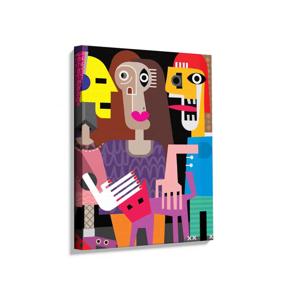 Picasoul - Picasoul Curated - Abstract Conversation 1 - Wall Decor