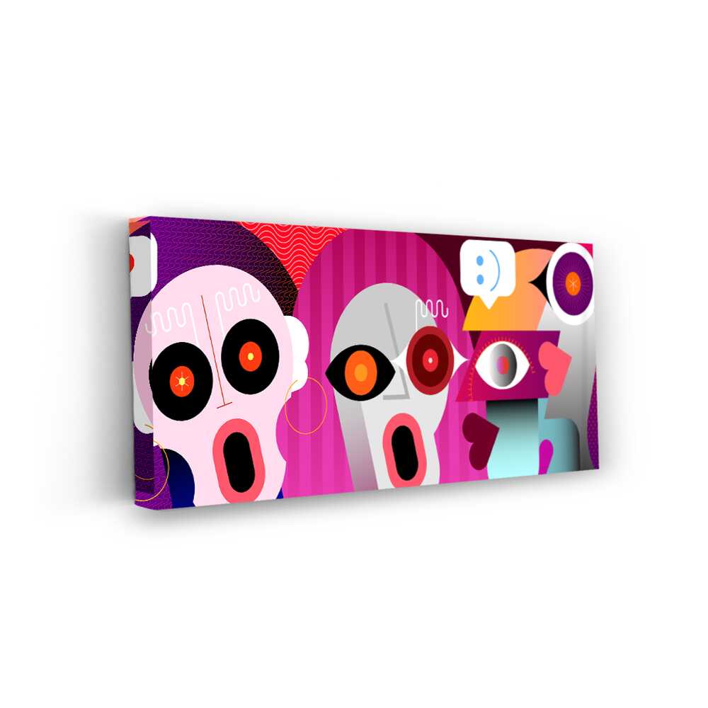 Picasoul - Picasoul Curated - Expressive Faces 4 - Wall Decor
