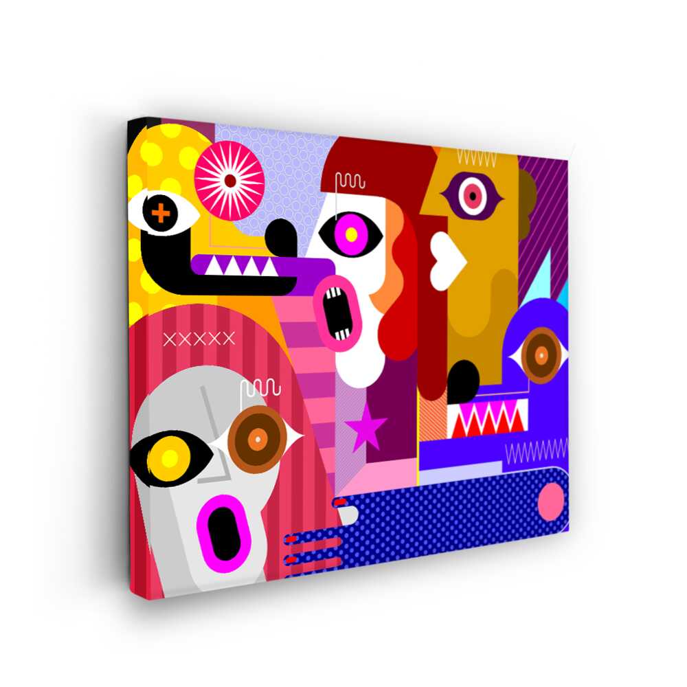 Picasoul - Picasoul Curated - Vibrant Expressions 1 - Wall Decor