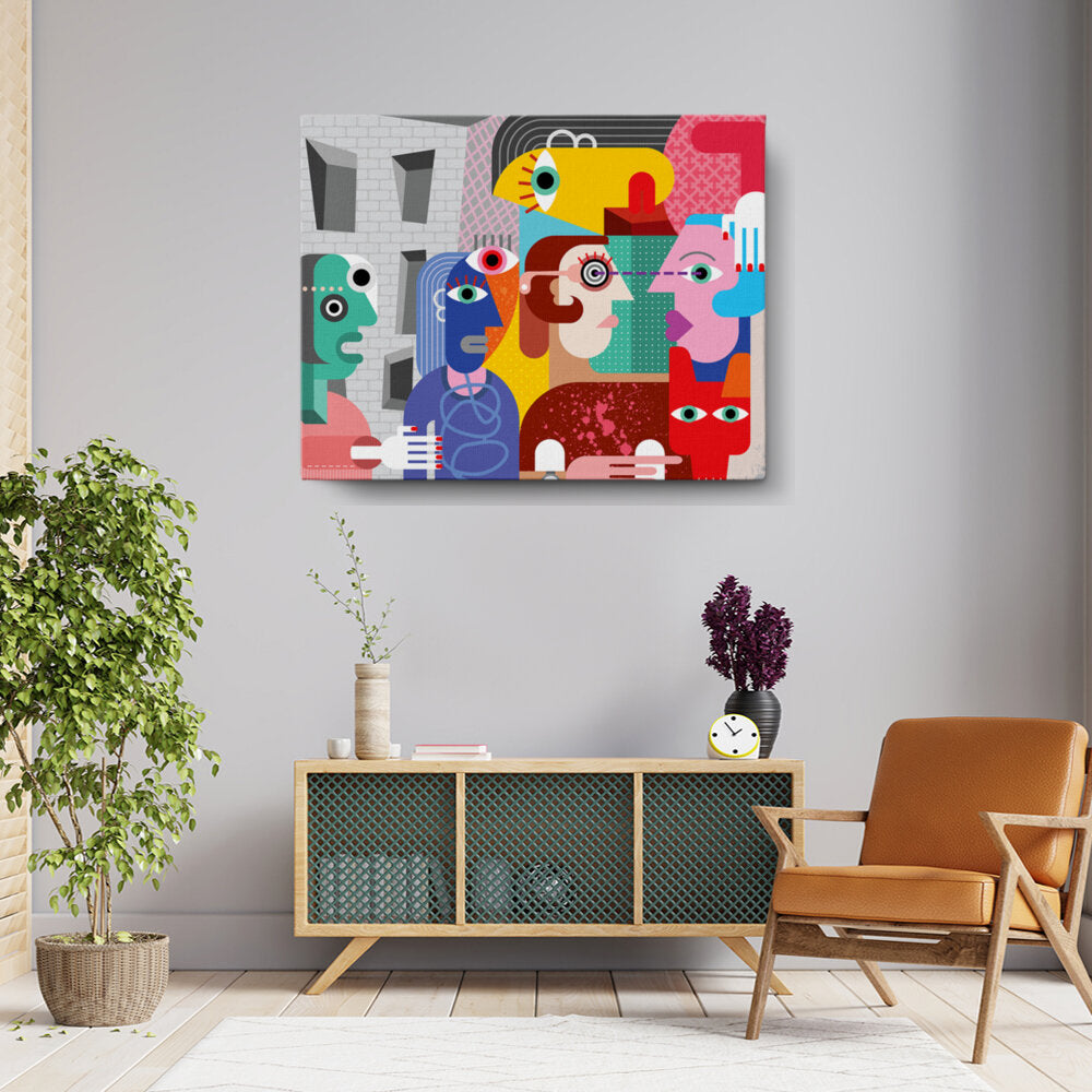 Playful Faces In Conversation