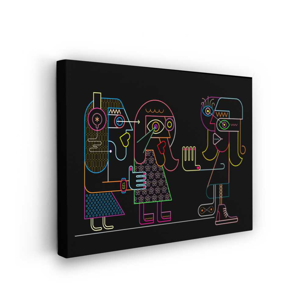 Picasoul - Picasoul Curated - Colorful Conversations 8 - Wall Decor