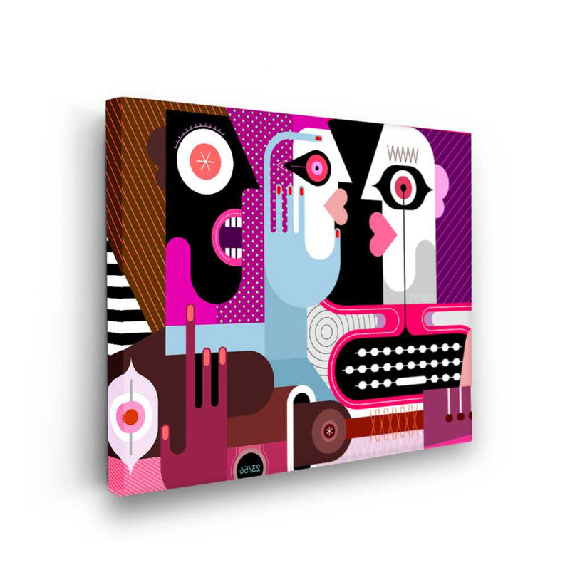 Picasoul - Picasoul Curated - Faces In Harmony 1 - Wall Decor