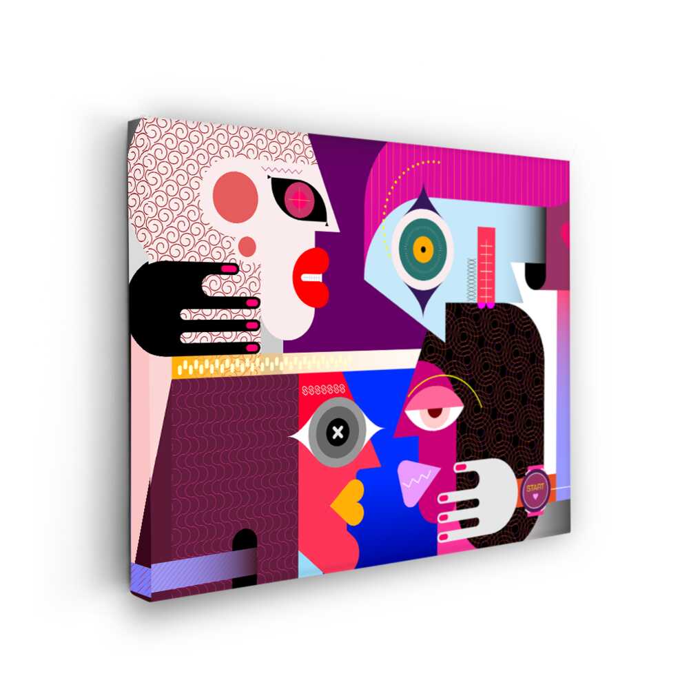 Picasoul - Picasoul Curated - Colorful Encounters 1 - Wall Decor