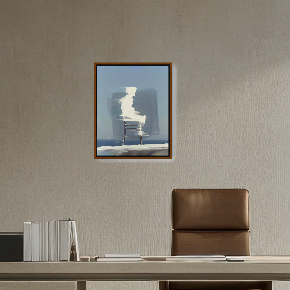 Raw Man Portrait - FLOATING FRAME