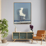 Raw Man Portrait - FLOATING FRAME