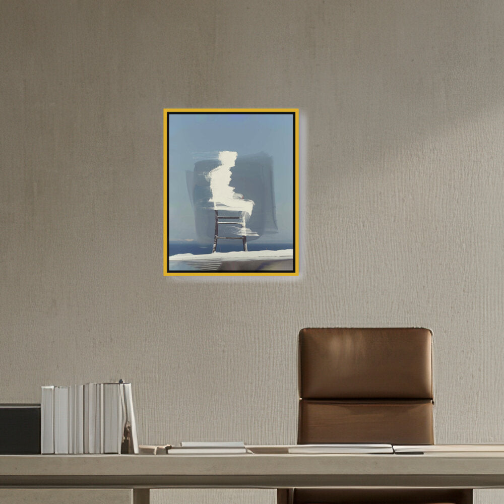 Raw Man Portrait - FLOATING FRAME