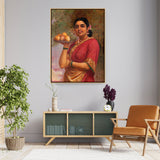 The Maharashtrian Lady - FLOATING FRAME